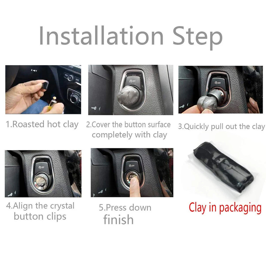 Engine Start Stop Switch Button for BMW E90 (2006–2013)