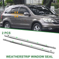2pcs Rear Window Weatherstrip Seals Left Right for Honda CR-V (2012–2016)