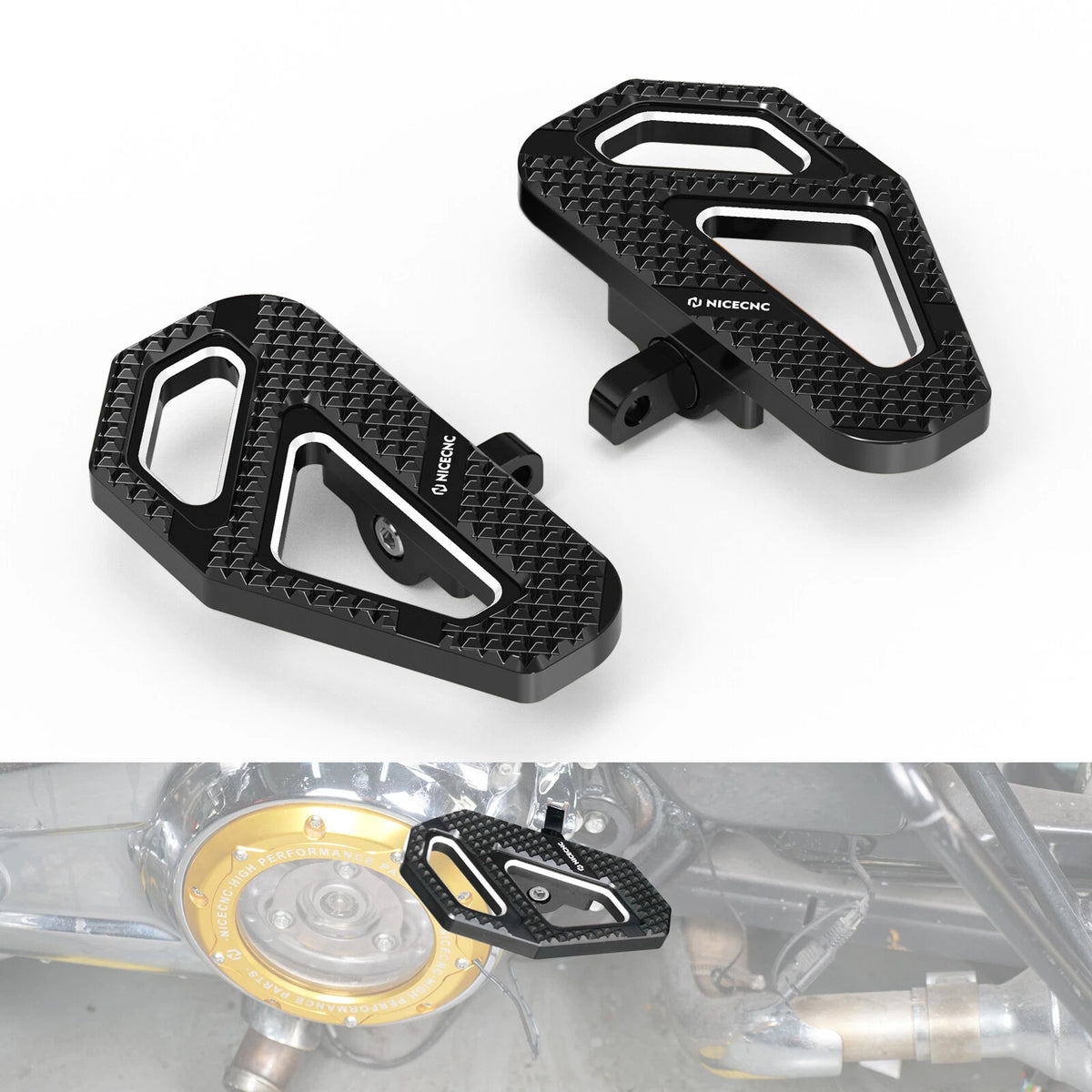 Passenger Floorboards Mount 50208-04 for Harley Road King Custom (2004–2007)