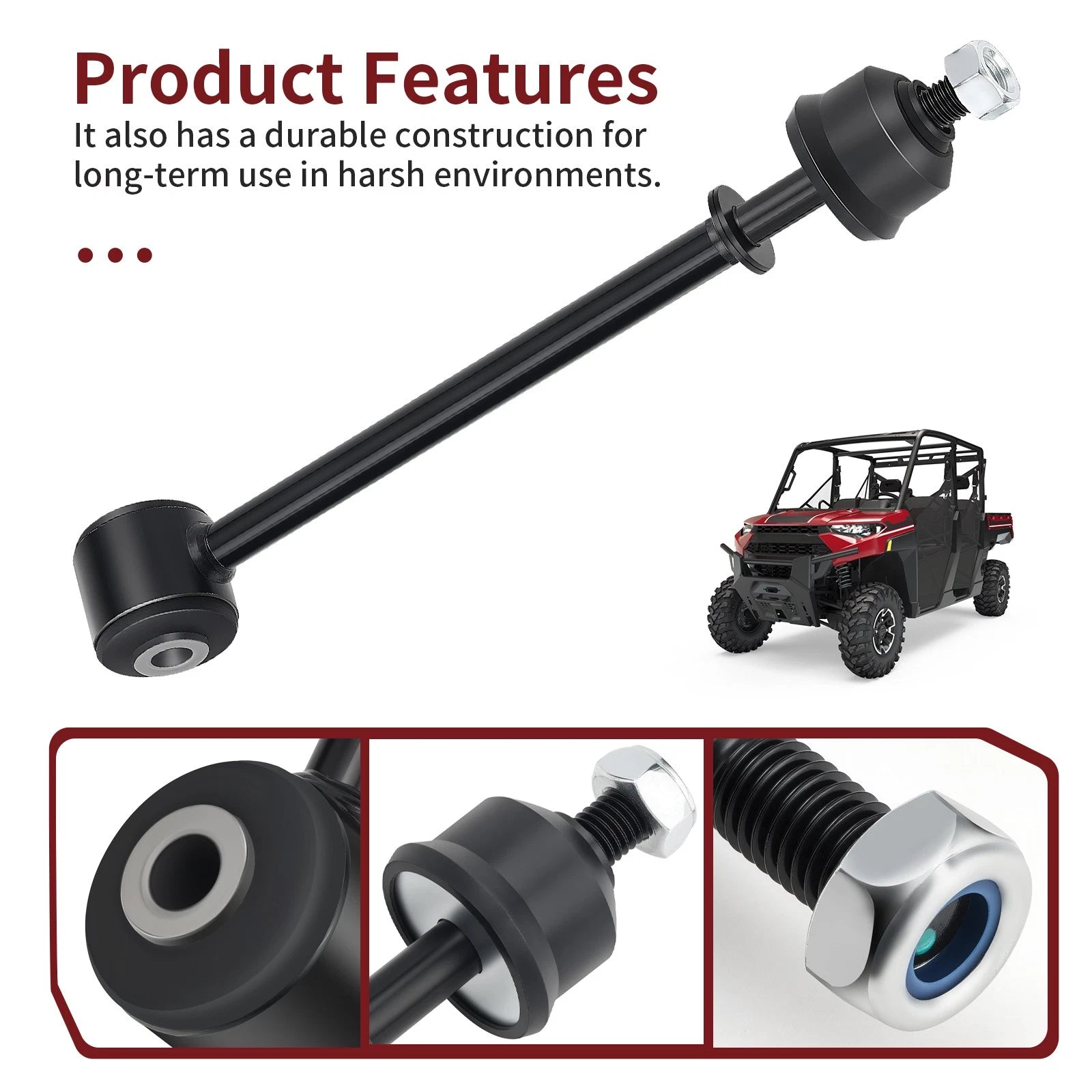 Torsion Bar Linkage 5140916 for Polaris Ranger 1000 / EV Pro XD / Crew XP 1000 (2017–2023)
