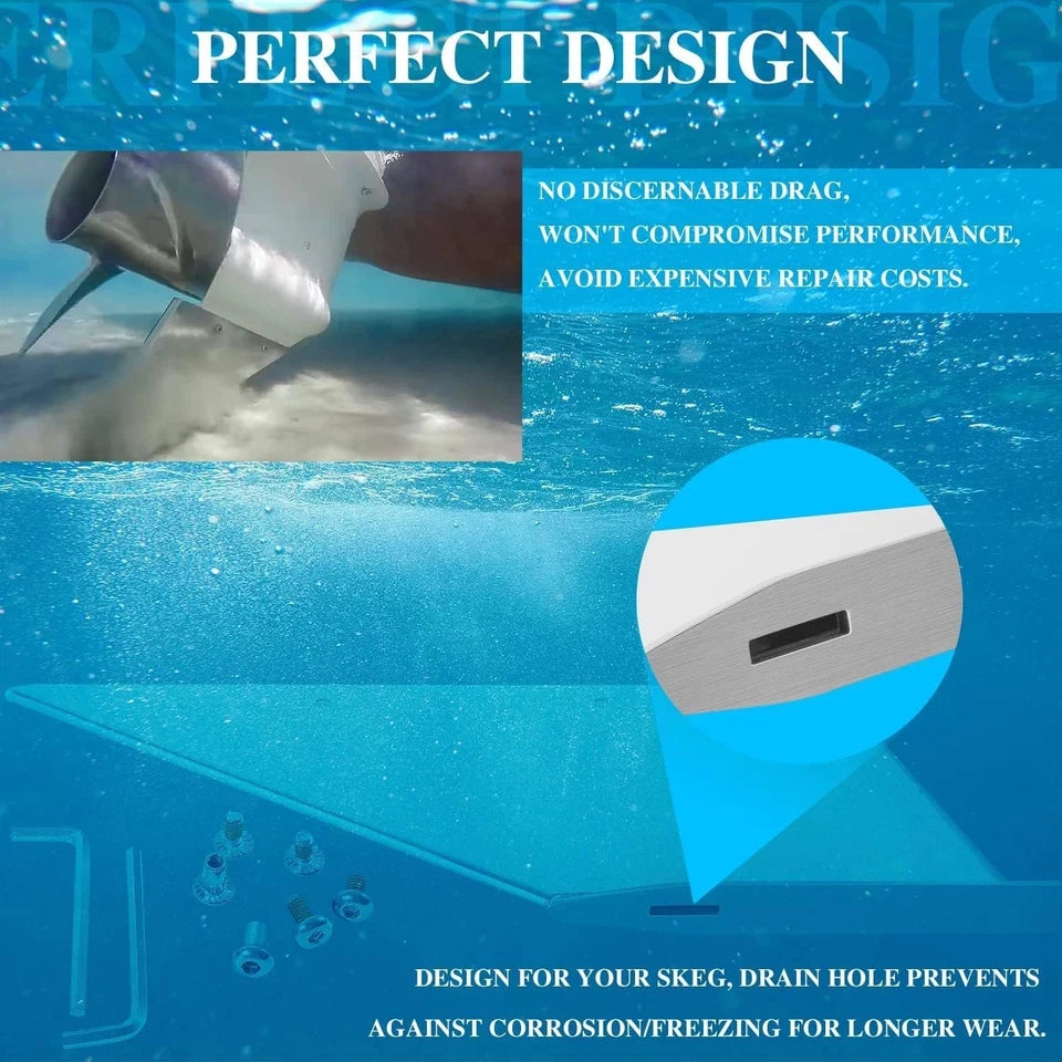 Lower Skeg Replacement Protector for Yamaha 115HP-250HP