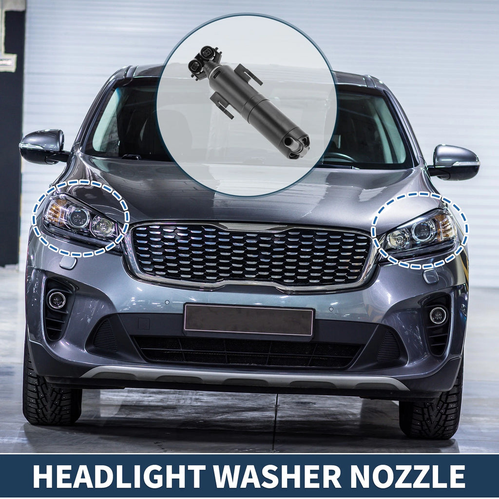 Headlight Washer Nozzle Driver Side Replacement for BMW X1 (2013–2015)