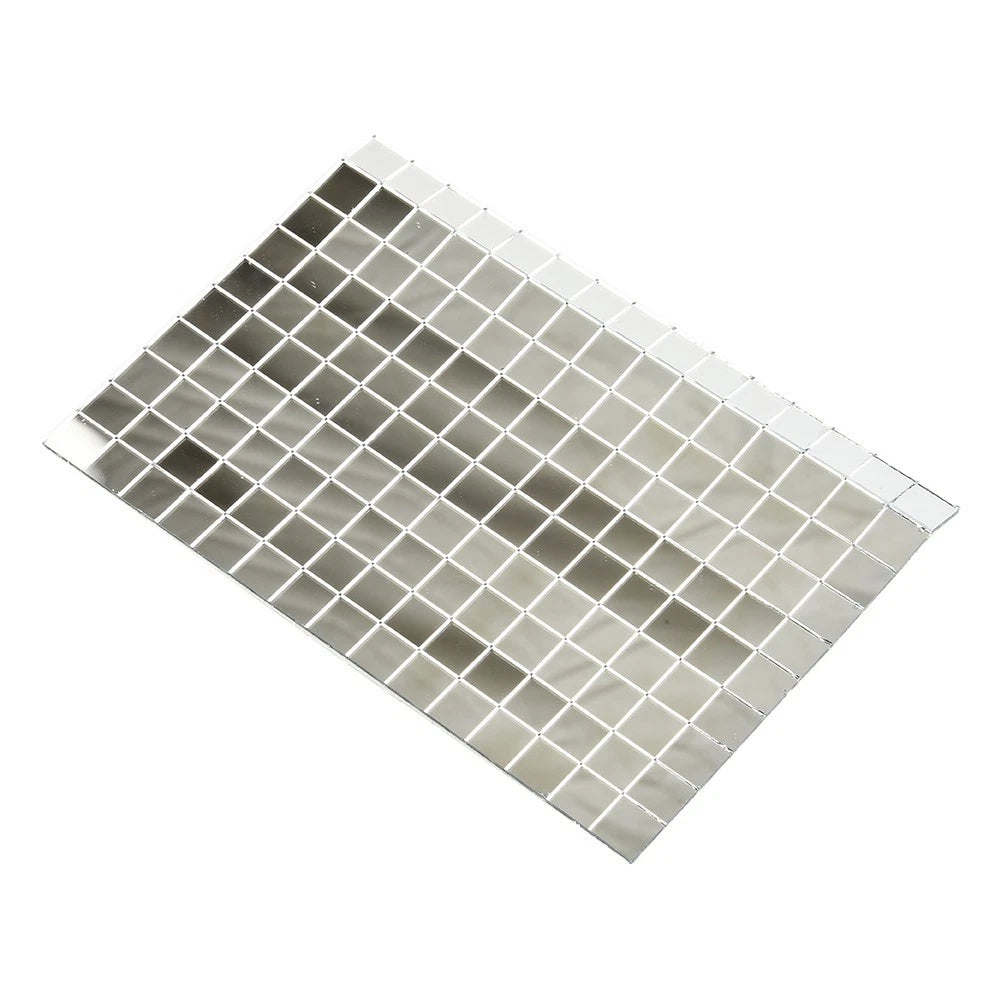 Mini Square Mirrors Wall Art Solution (15x10cm)