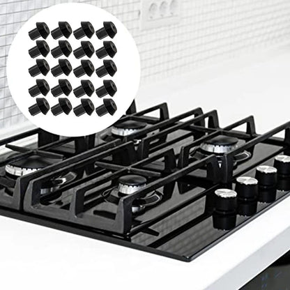 20 Pack Heat Resistant Rubber Feet for Gas Stove