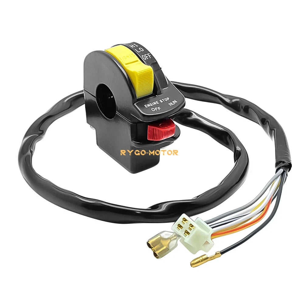 Left Handlebar Kill Stop Headlight Switch for Suzuki LT500R (1987–1990)