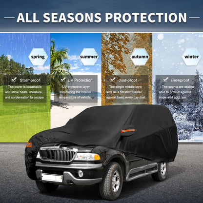 Waterproof 210D-PU Car Cover for Lincoln Navigator (2018–2023)