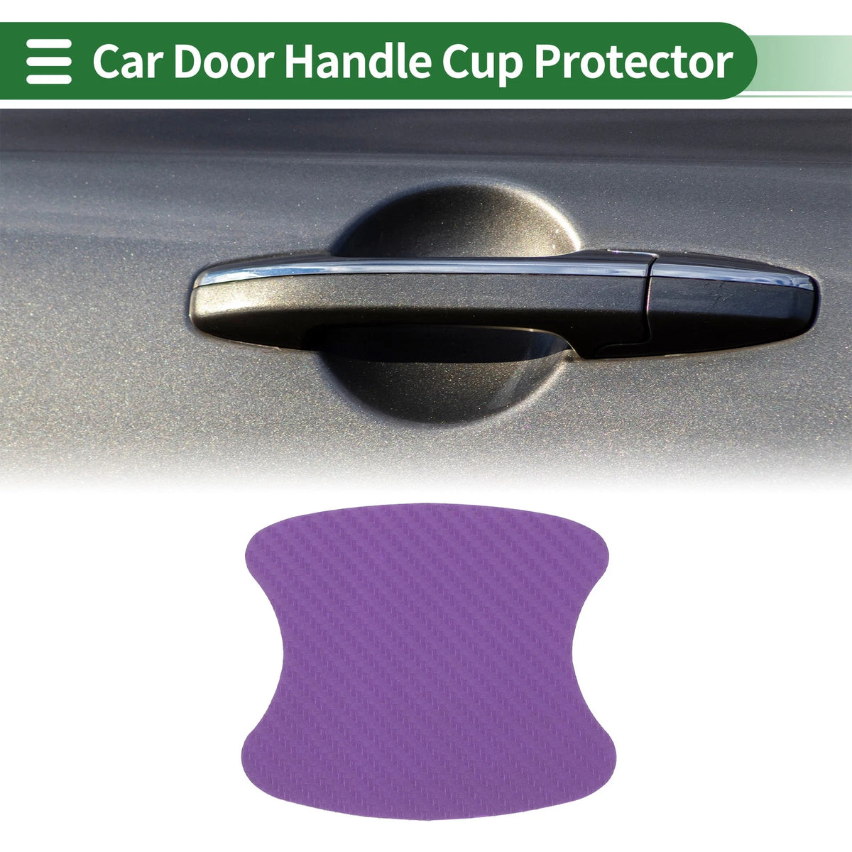 Door Handle Cup Protector Sticker for - Purple