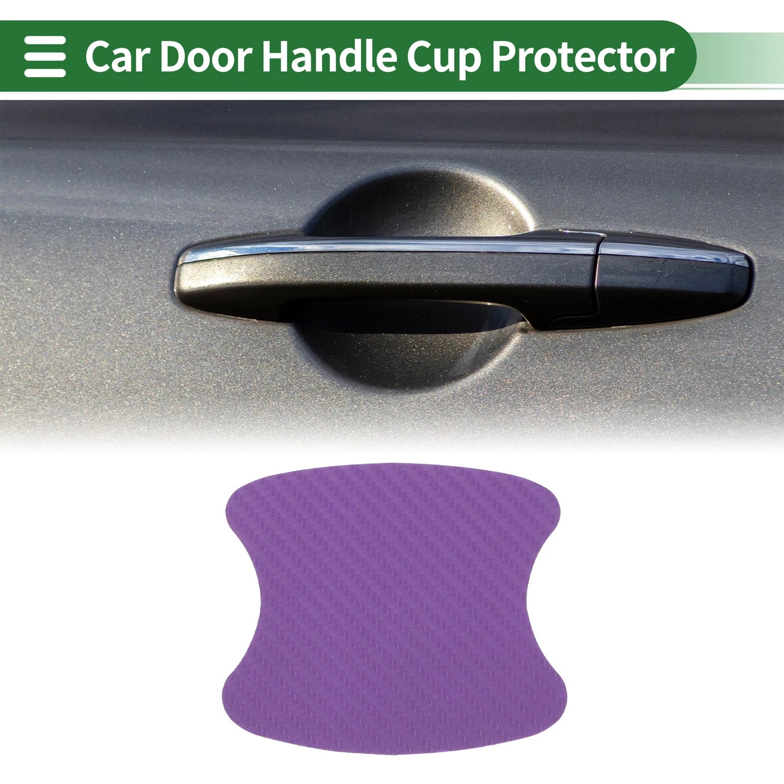 Door Handle Cup Protector Sticker for - Purple