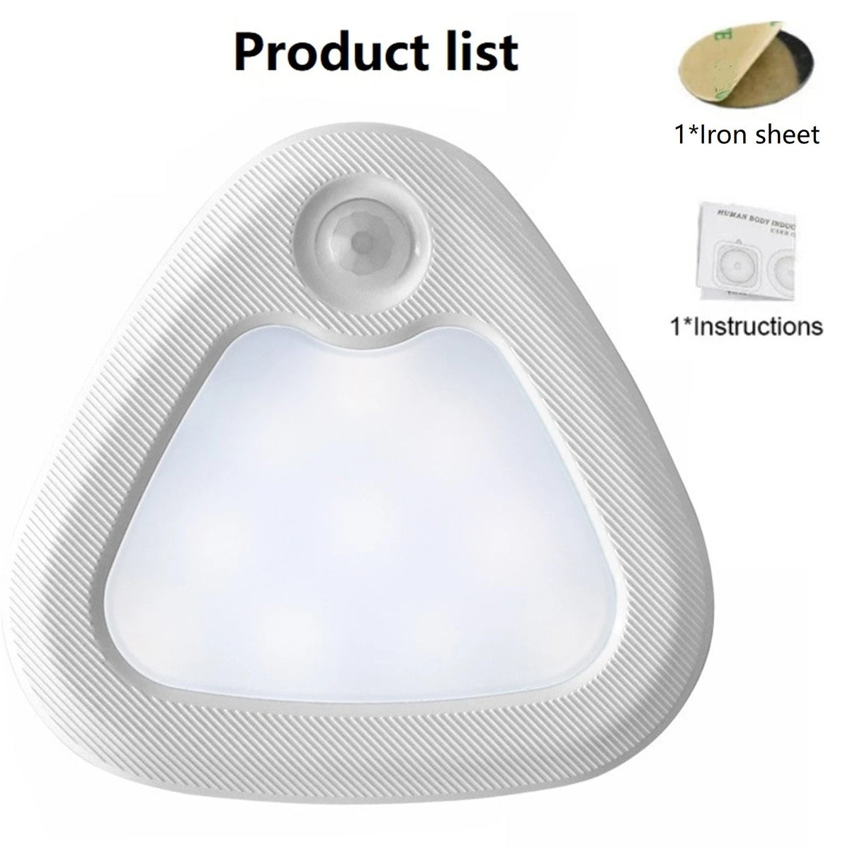1.5W LED Smart Human Body Sensor Light for Corridor Wardrobe Cabinet