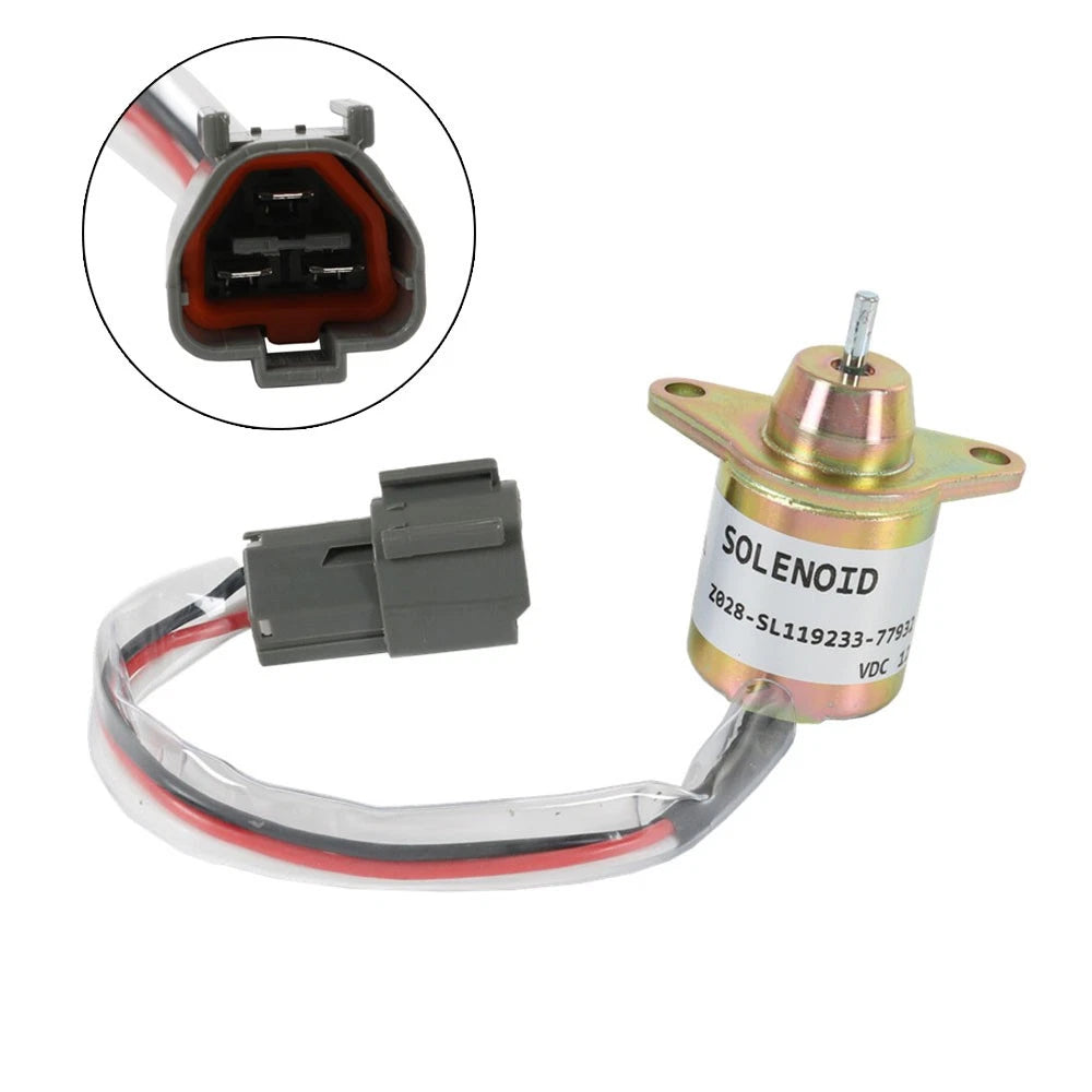 Fuel Shut Off Solenoid Valve for Yanmar (119233-77932, 1503ES-12S5SUC12S)