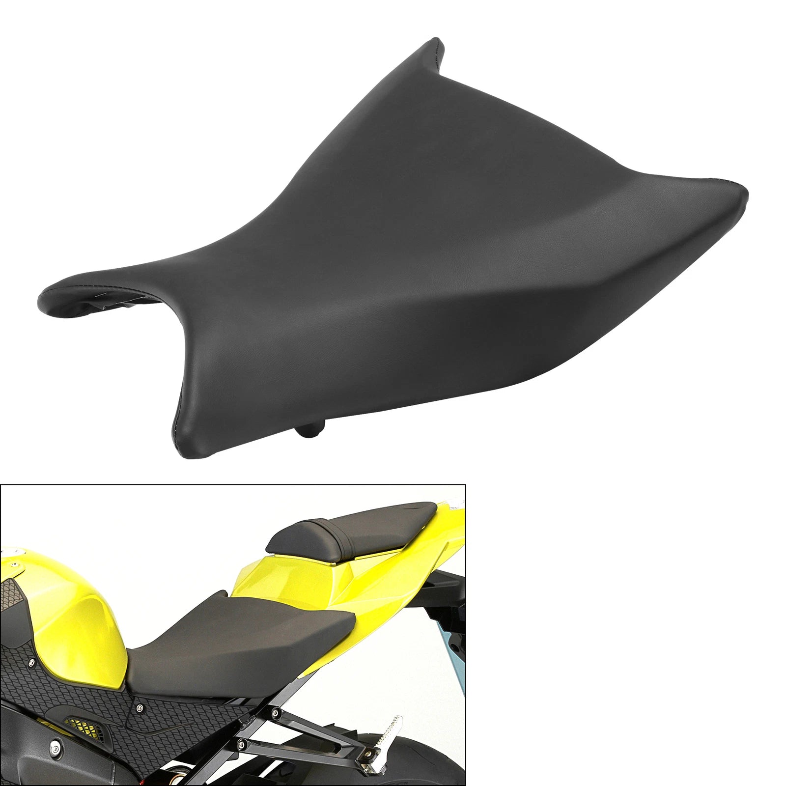 Front Driver Rider Seat for BMW S1000RR (2009–2011) Black