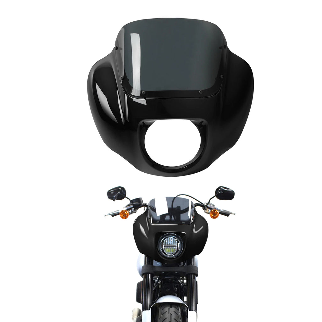 Front Headlight Fairing & Windshield for Harley Street Bob Low Rider (2018–2024)