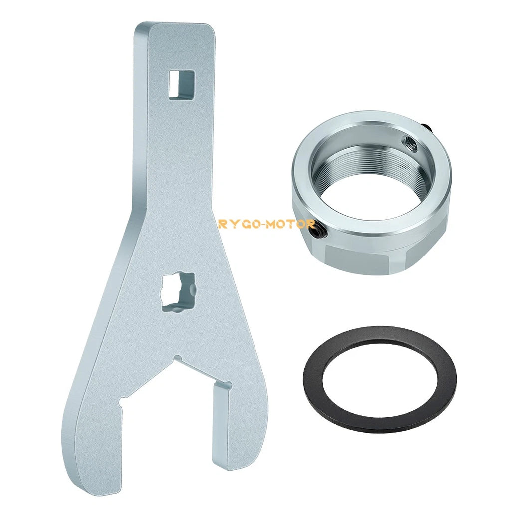 Rear Axle Nut Wrench Tool 46mm & Lock Nut Set for Yamaha YFZ450 (2004–2023)