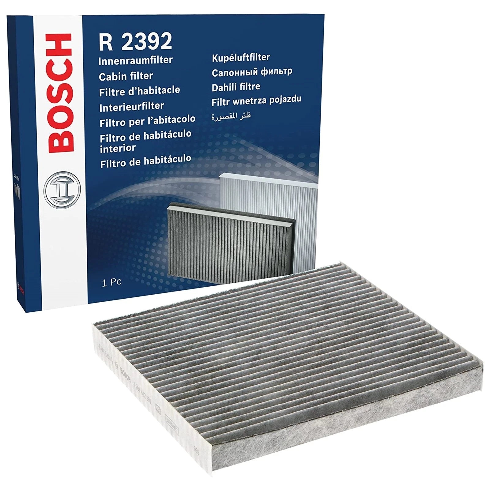 Bosch Carbon Cabin Air Filter for Jeep Compass (2007–2017)