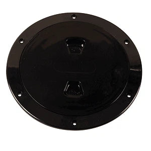 Beckson DP60-B Deck Plate for Various Boats (6") - Black
