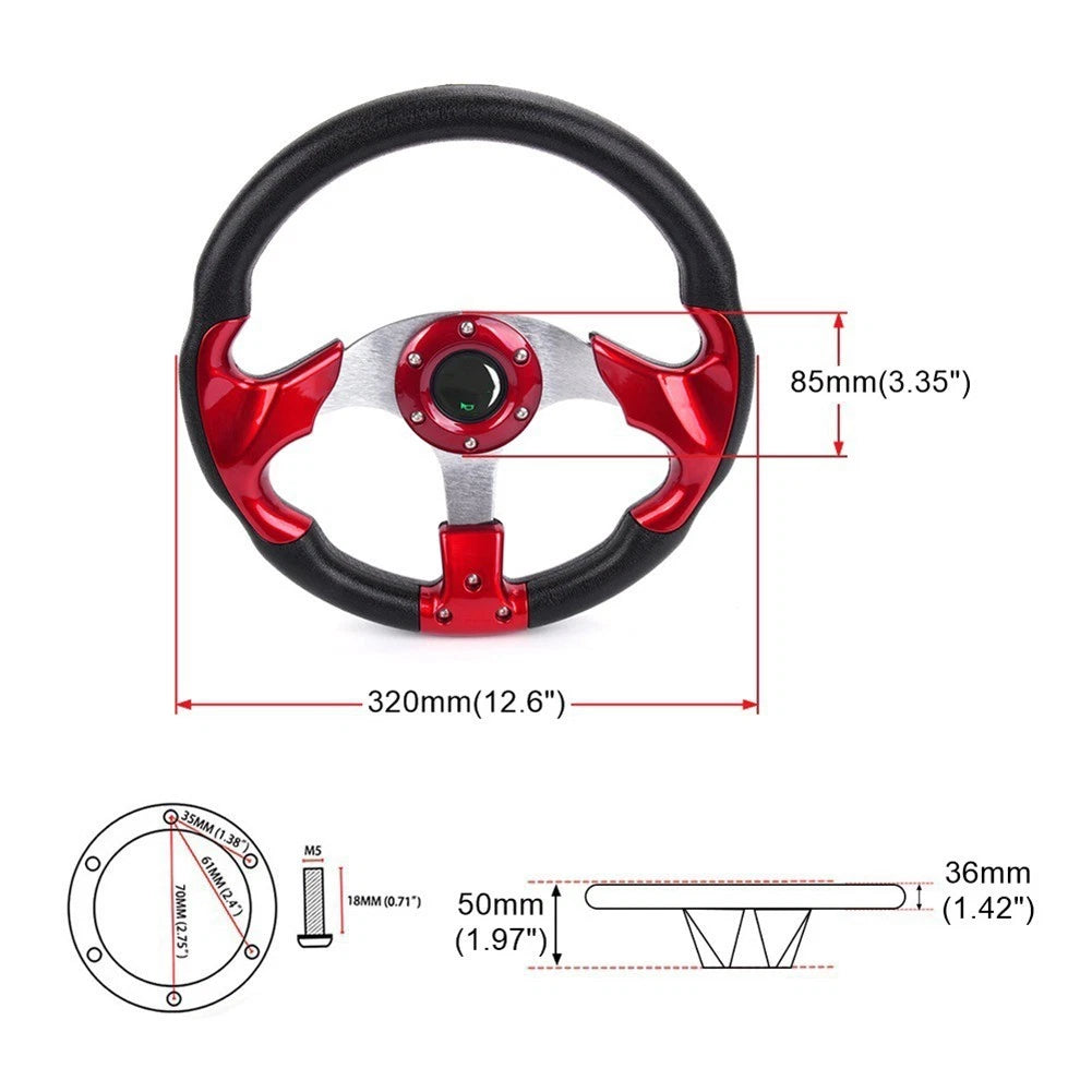 320mm Drift Wheel for Drifting Activities (13-Inch Diameter)