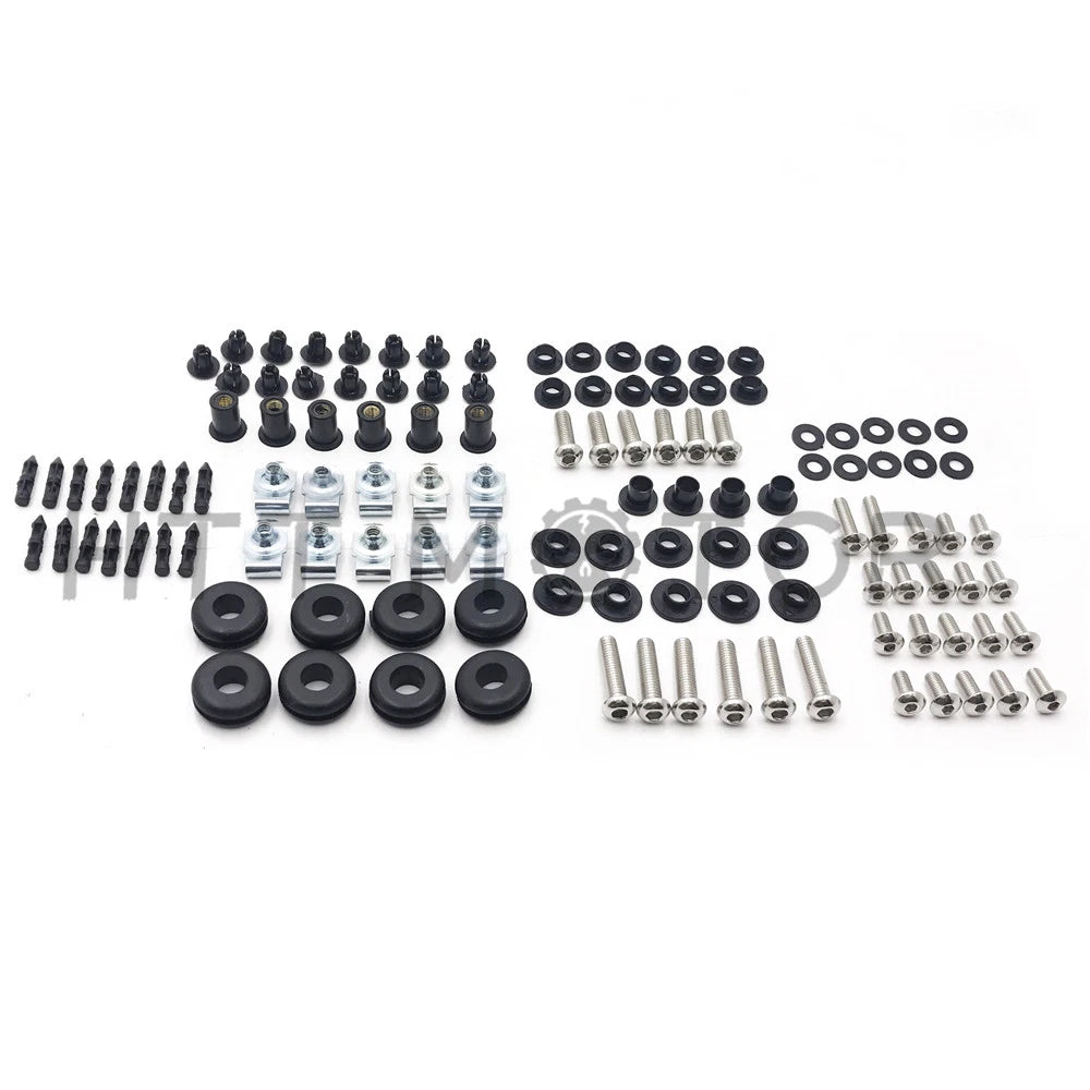 Complete Fairing Bolt Kit for Suzuki GSX-R 1000 (2003–2004) Stainless