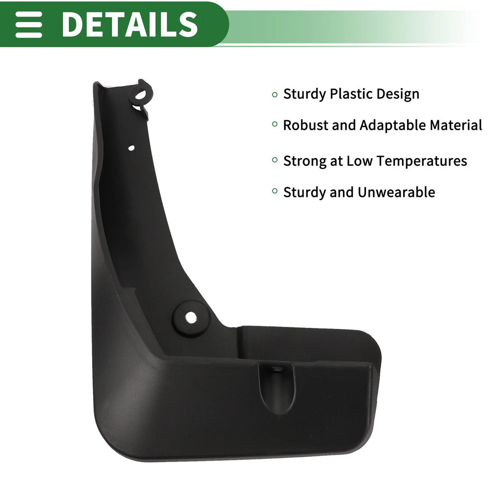 Mud Flaps Splash Guards for Buick Encore (2019–2020) W/ Mount Accessories