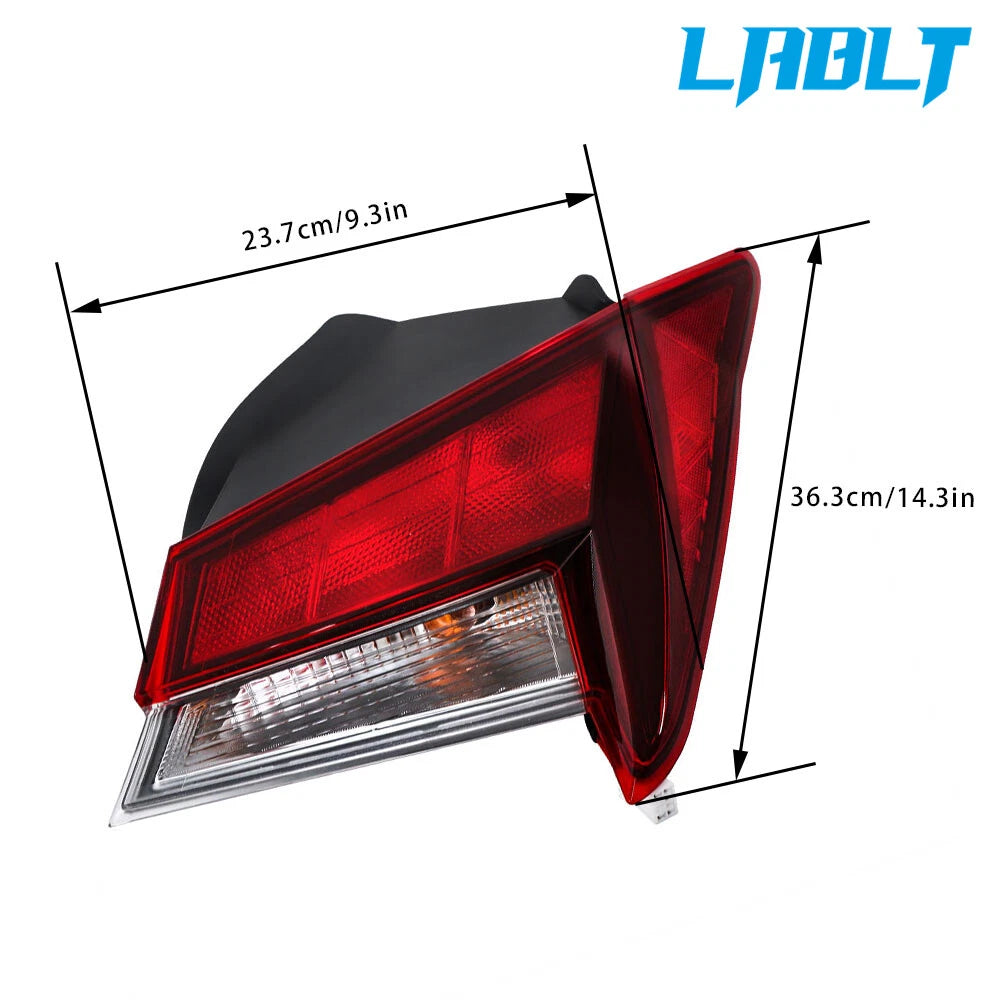 Passenger Side Outer Tail Light Lamp Halogen for Hyundai Elantra (2021–2023)