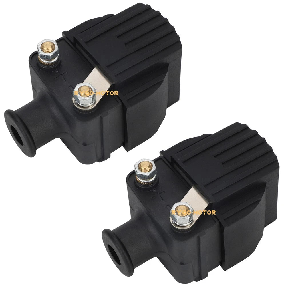 2X Ignition Coil for Mercury Mariner 6-140HP (18-5186, 339-832757A4, 339-832757A)