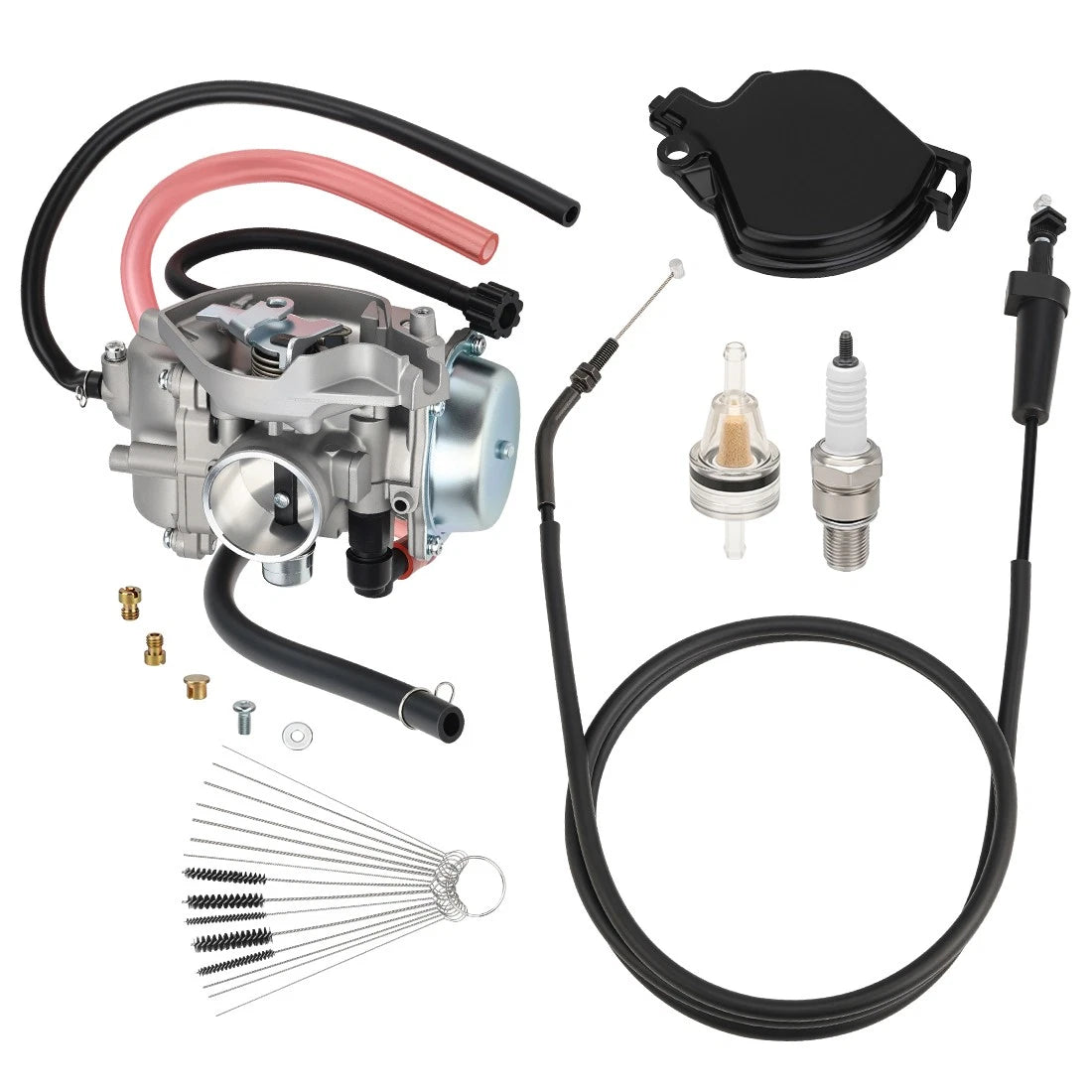 Carburetor & Throttle Cable for Arctic Cat 250 300 (2001–2005) 0470-448