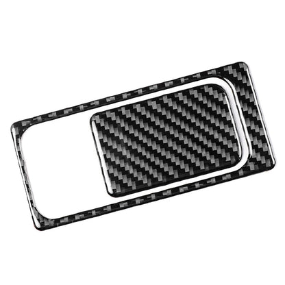 2X Carbon Look Storage Glove Box Handle Panel for Volkswagen Golf 8 (2021–2023)