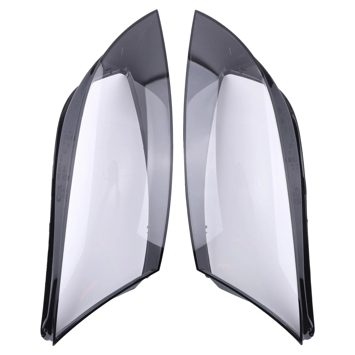 Headlight Lens Cover Pair for Audi TT (2008–2014) 8J0941029 8J0941030