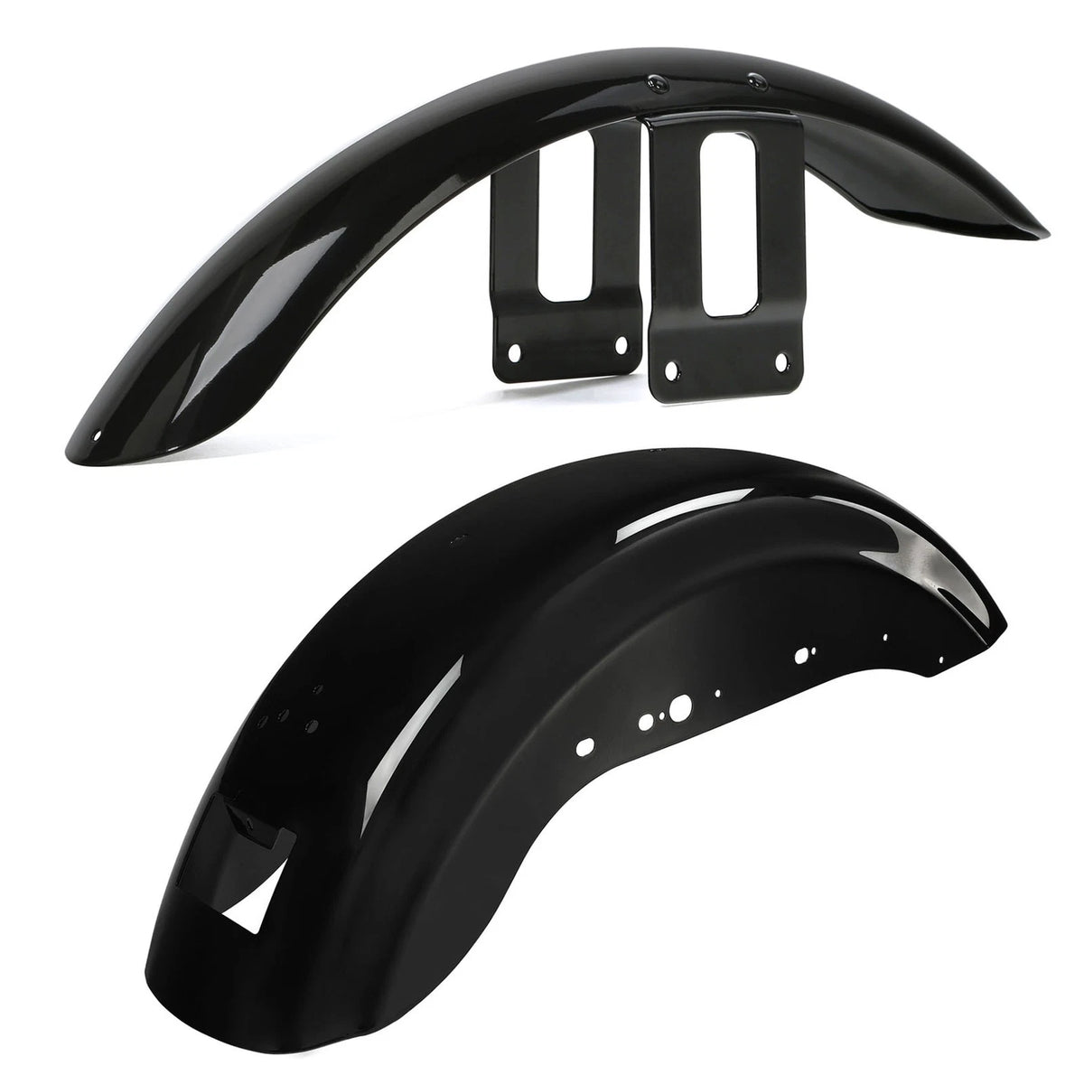Fenders for Harley Sportster Iron 883 XL 1200 (2004–2023) Vivid Black