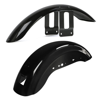 Fenders for Harley Sportster Iron 883 XL 1200 (2004–2023) Vivid Black
