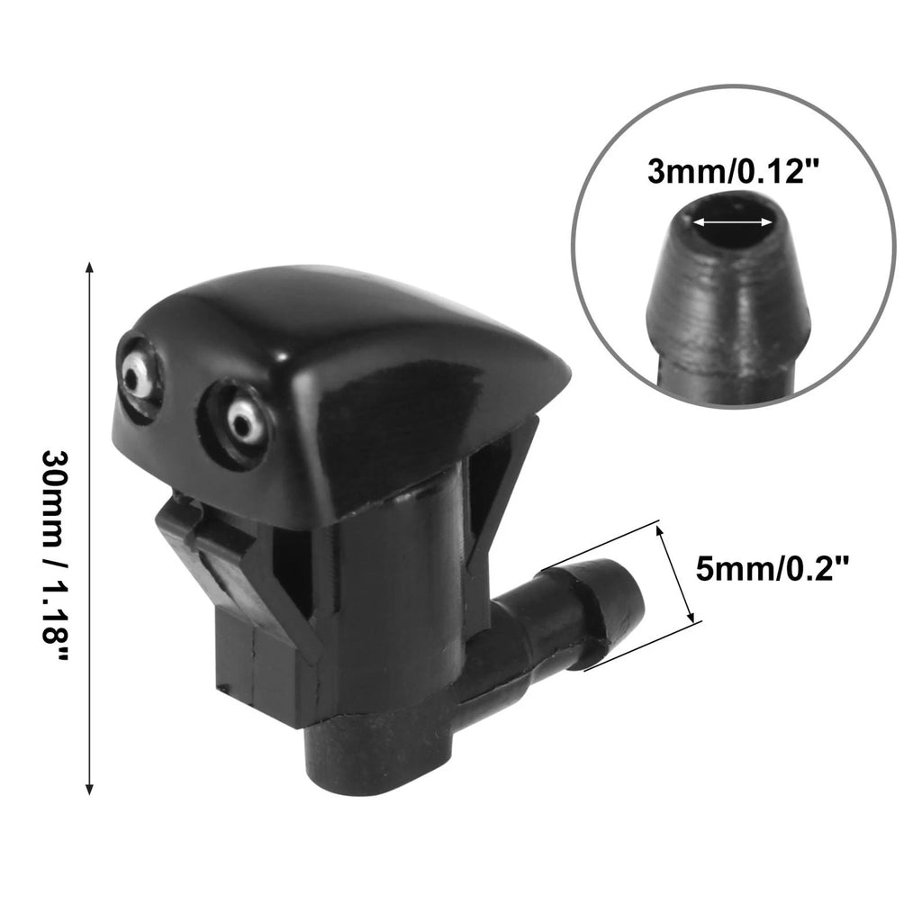 2pcs Front Windshield Washer Nozzles Replacement for Jeep Grand Cherokee (2005–2016)