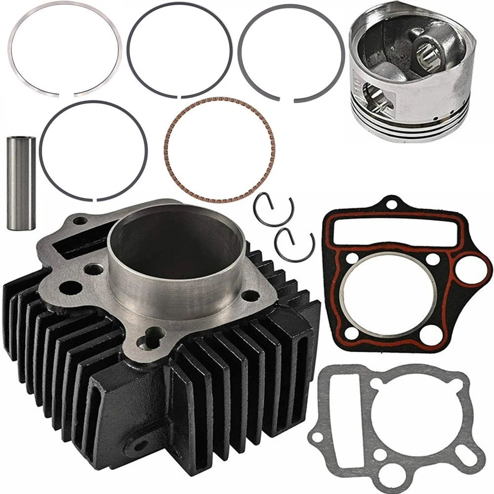 Complete Cylinder Piston Kit 52mm for 110CC 125CC Motorcycle Engine