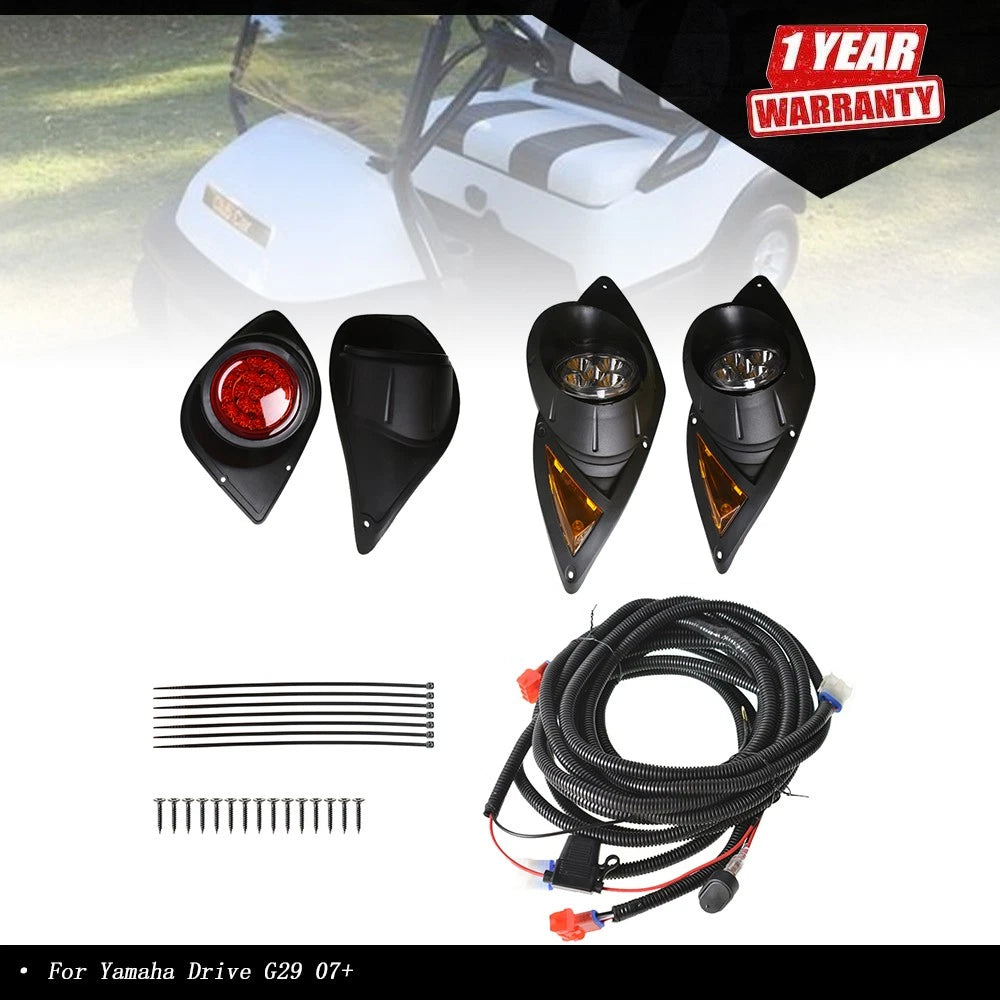 LED Headlight & Tail Light for Yamaha Drive G29 (2007–Present)
