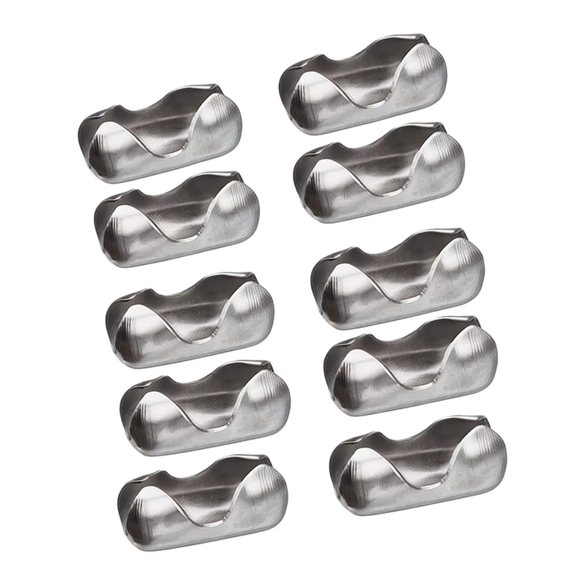 Set of 4 Metal Chain Bead Connectors for Crafters