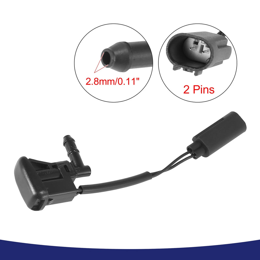 Windshield Washer Nozzle Replacement for BMW 3 Series E46 (1998–2006)