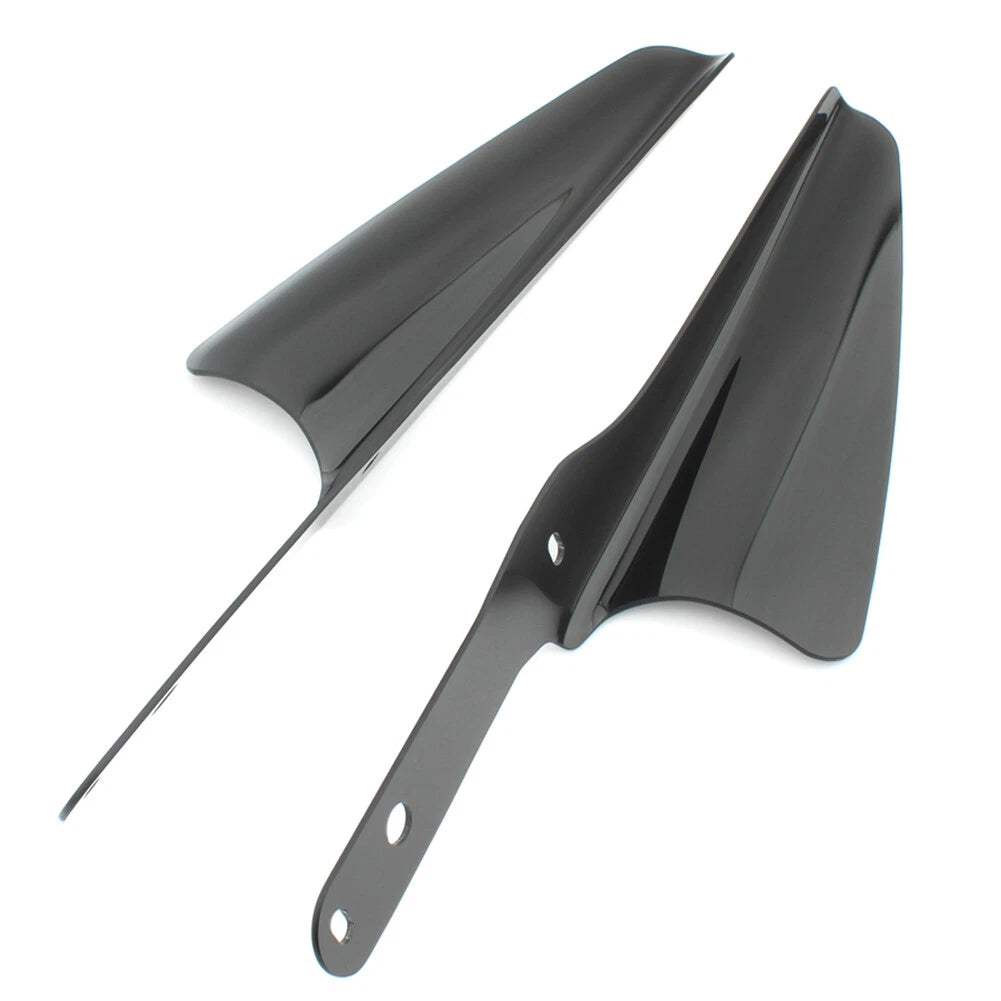 Front Fork Mount Wind Deflectors for Harley Road King (1995–2020)