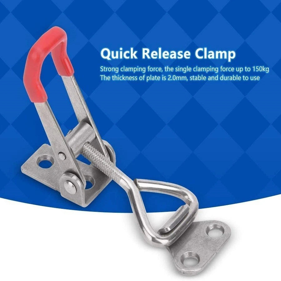 2X Adjustable Box Buckle for Horizontal Door Bolts