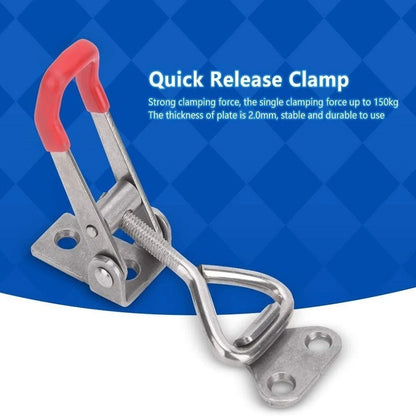 2X Adjustable Box Buckle for Horizontal Door Bolts