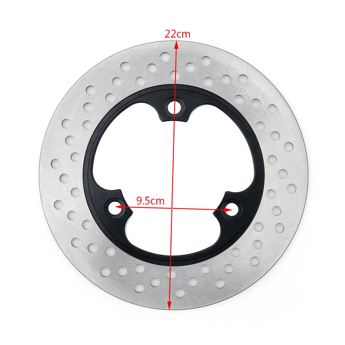Rear Brake Disc Rotor for Honda CBR250 MC17/MC19, NSR250 MC18/MC19, CBR400