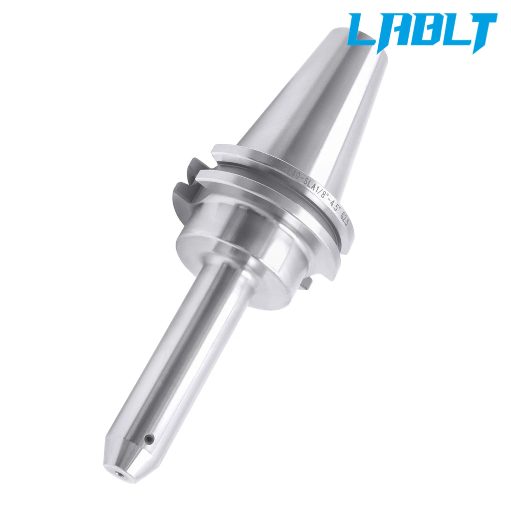 End Mill Tool Holder for CNC Milling (LABLT CAT40 1/8" × 4.5")