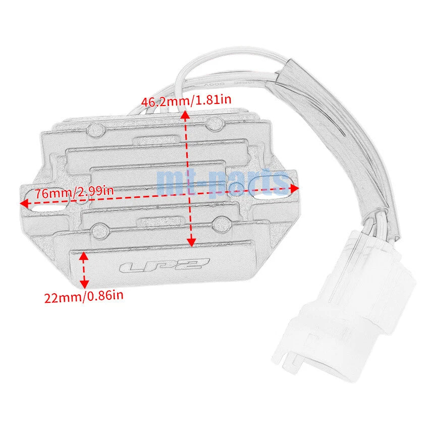 Voltage Regulator Rectifier for Arctic Cat 440 Sno Pro (2003–2006) / ZR440 Sno Pro (2002–2003)