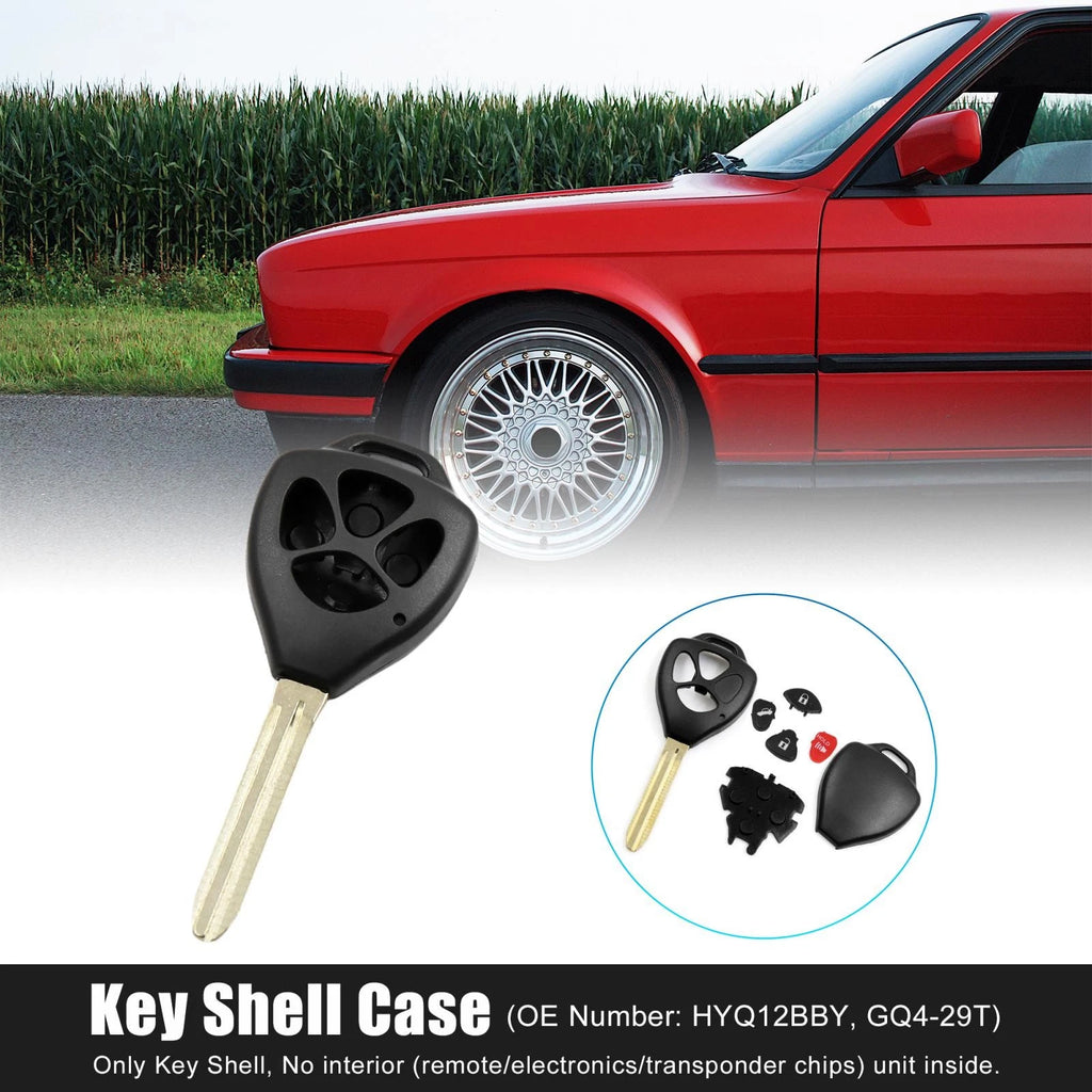 Key Fob Shell Case Replacement for Toyota 4Runner (2010–2016) HYQ12BBY