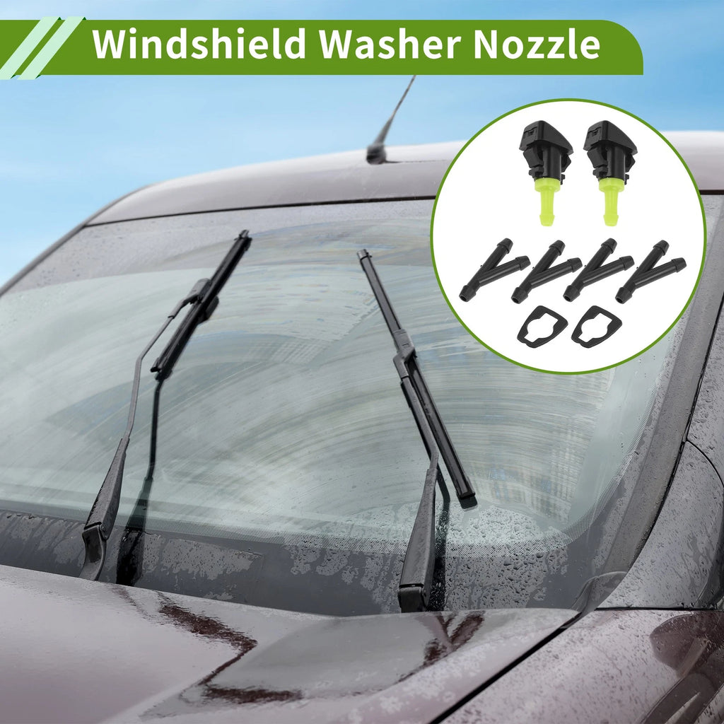 Windshield Washer Nozzle With Hose Connector for Subaru (2012–2021)