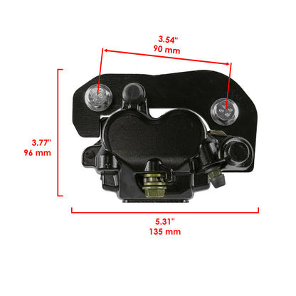 Front and Rear Brake Calipers Replacement for Can-Am Outlander 570 2018–2023