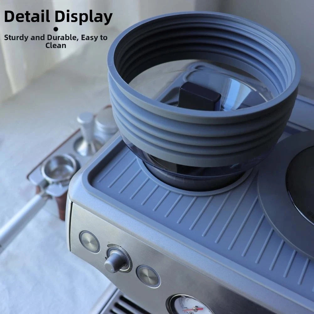 Gray Silicone Bean Container for Breville Coffee Maker Accessories