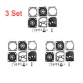 Set of 3 Carburetor Repair Kits for Husqvarna Stihl 020 MS191 (RB-69 RB69 531004553)