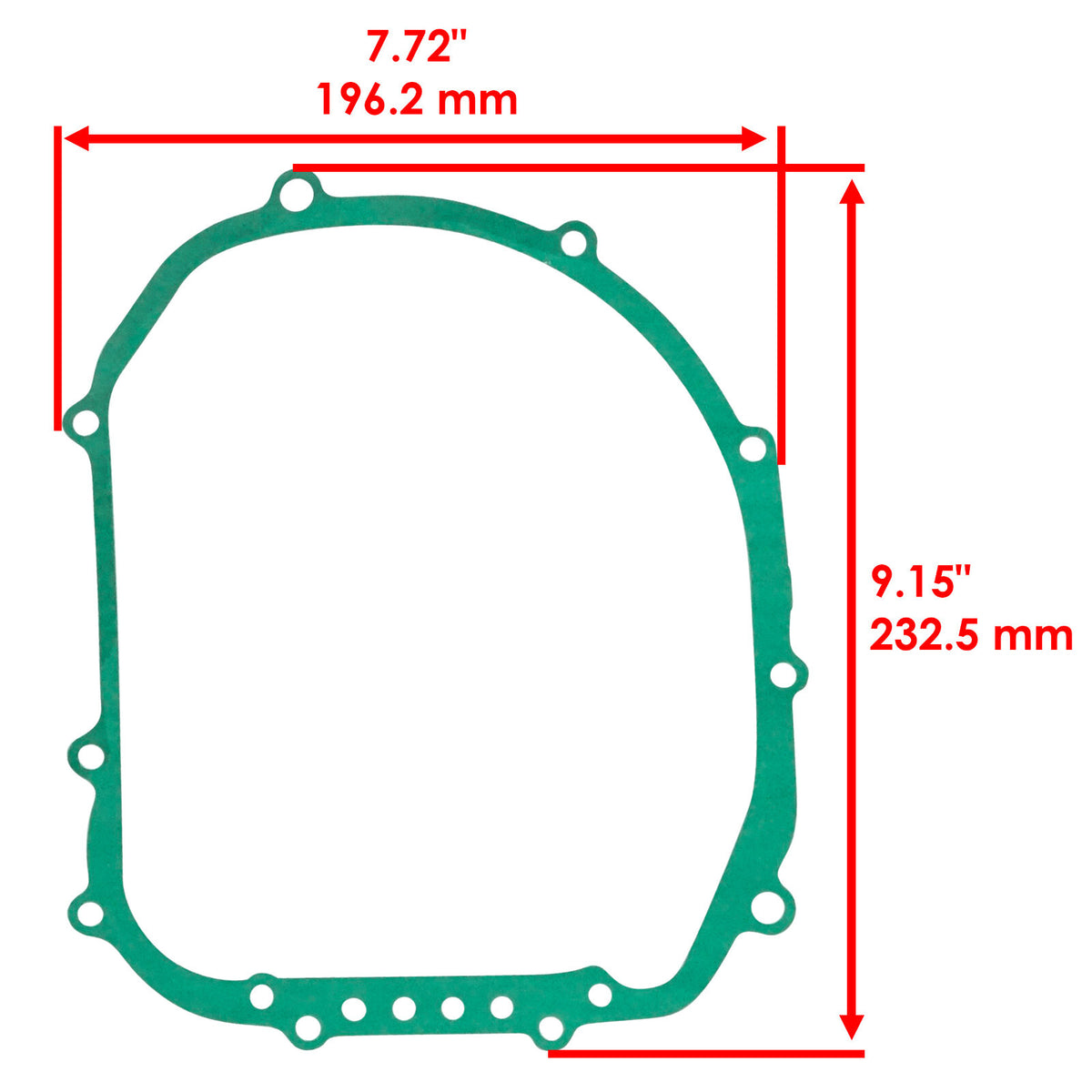 Clutch Cover Gasket for Yamaha 3He (2003–2024)