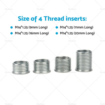 14mm Spark Plug Thread Repair Kit for (4 Inserts)