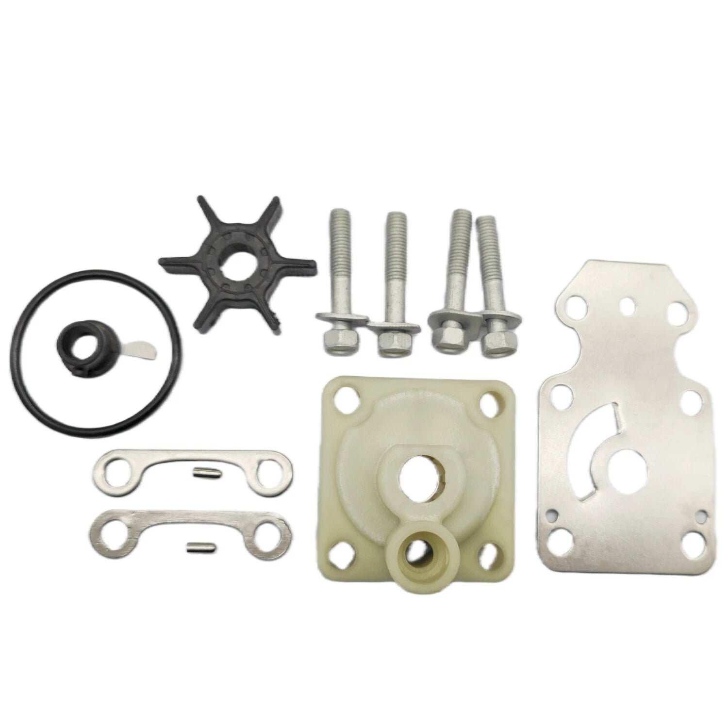 Water Pump Impeller Kit for Yamaha 4 Str 15 HP 20 HP Outboard (F 15C 20) 6AH-W0078-00