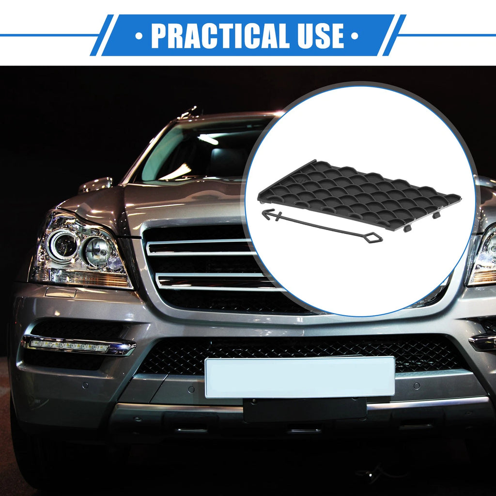 Front Tow Hook Eye Hole Cover Cap Replacement for Mercedes-Benz GL350 (2006–2015)