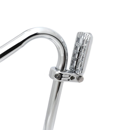32mm CNC Dominator Footpeg P-Clamp Chrome for Harley Sportster (883-1340)